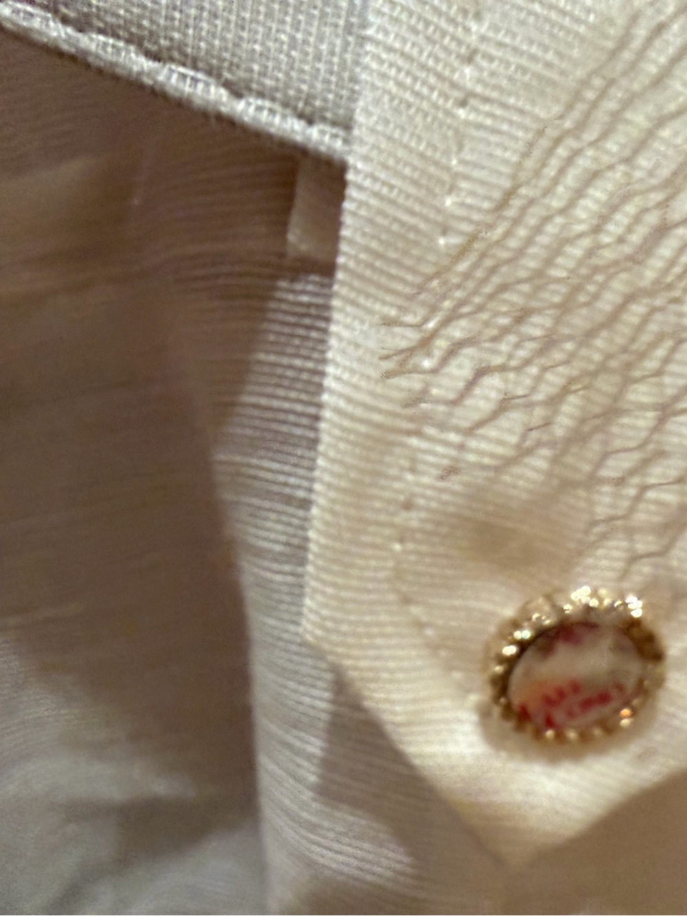 Zimmermann Cream Scenic-Print Mini Shirt Dress - Picture 5 of 8